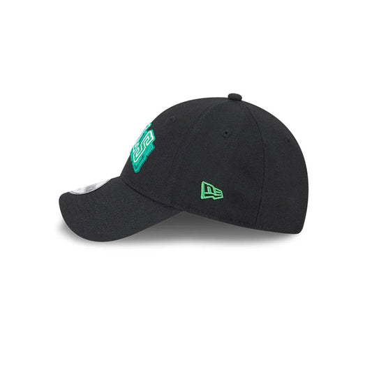 NEW ERA Chicago Bulls Neon 9FORTY Snapback Cap - Black/Green