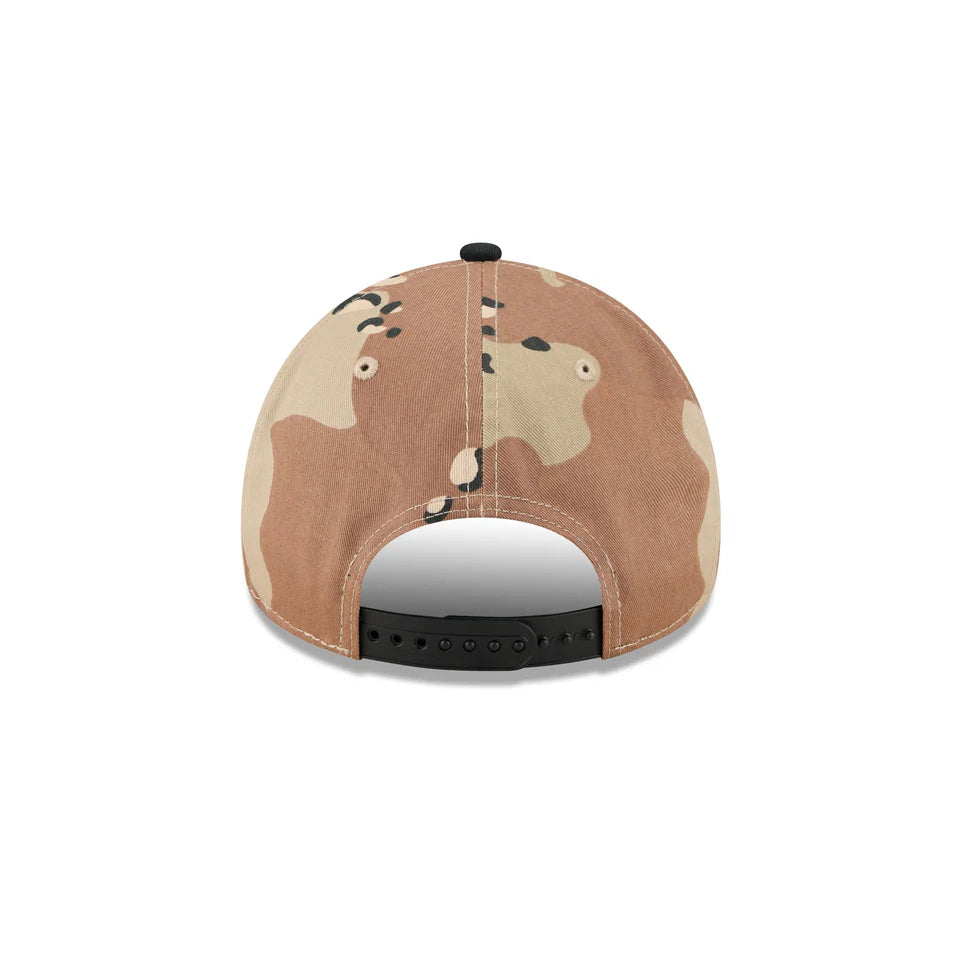 NEW ERA Las Vegas Raiders Desert Washed 9FORTY A-Frame Snapback Cap - Desert Camo/Black