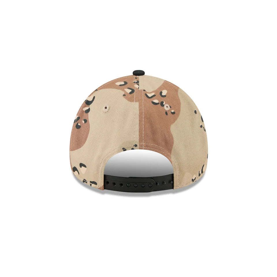 NEW ERA Chicago Bulls Desert Washed 9FORTY A-Frame Snapback Cap - Desert Camo/Black