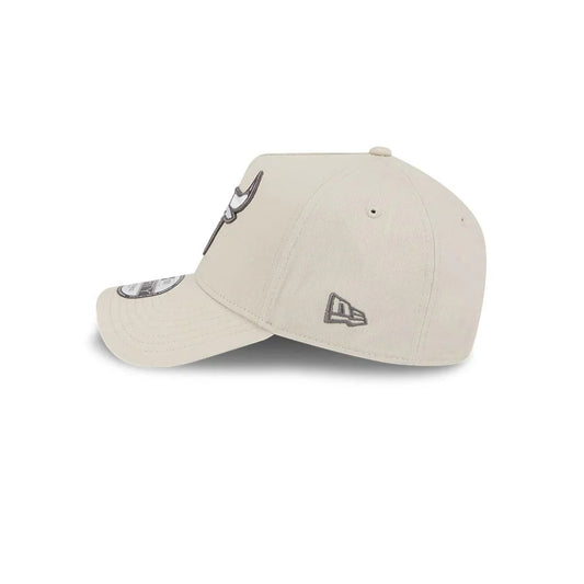 NEW ERA Chicago Bulls Concrete 9FORTY A-Frame Snapback Cap - Stone