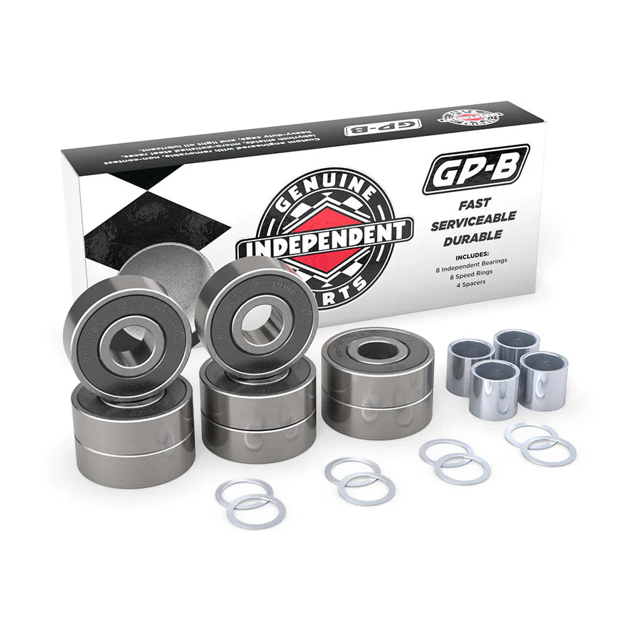 INDEPENDENT Genuine Parts Abec 7 Bearings - Black