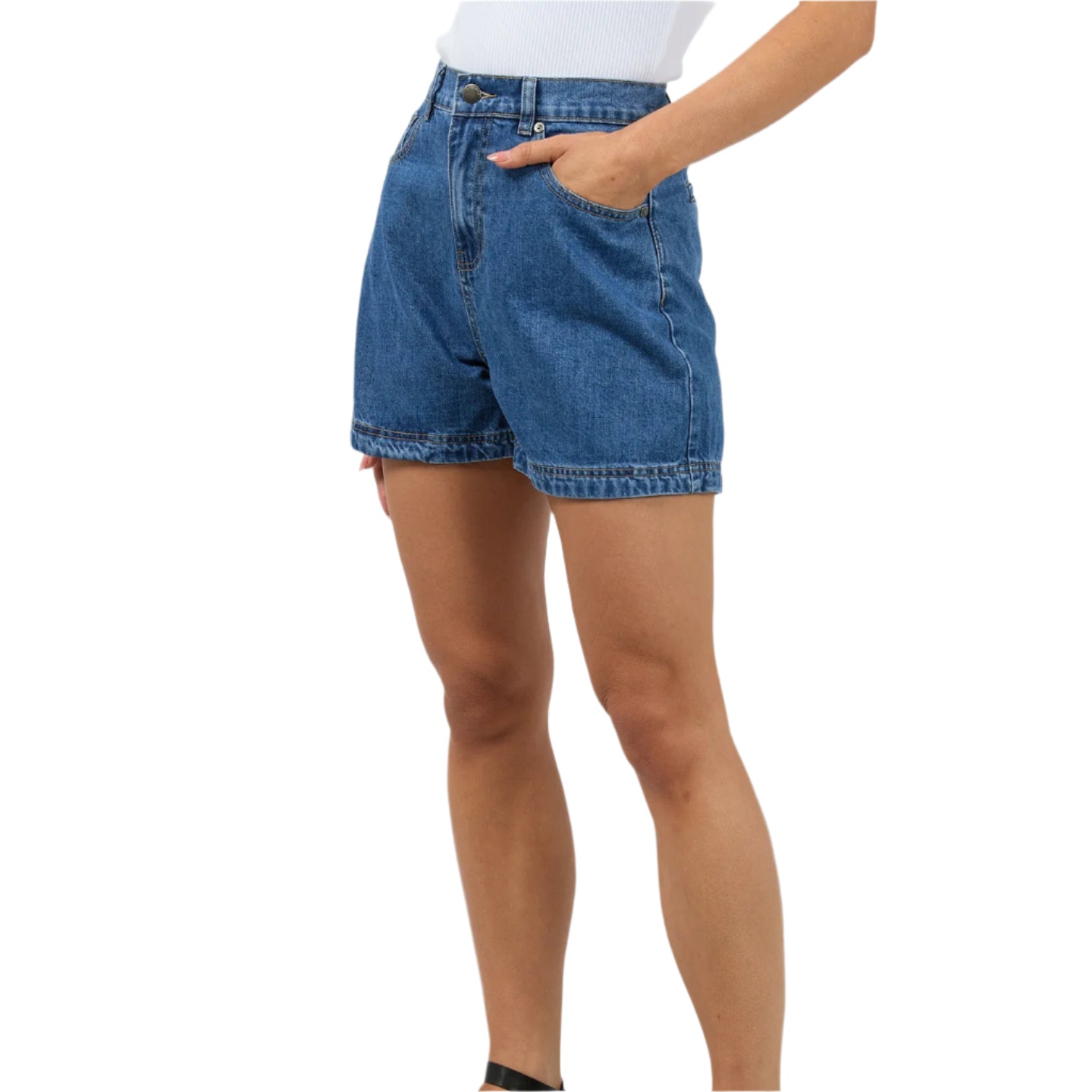 ALL ABOUT EVE Josie Womens Short - Heritage Blue