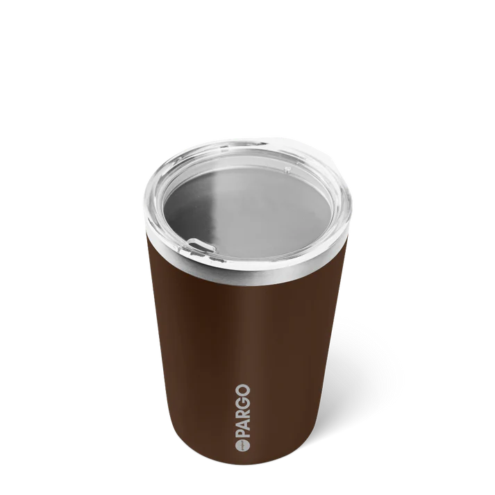 PARGO 12oz Insulated Coffee Cup - Chocolate Brown