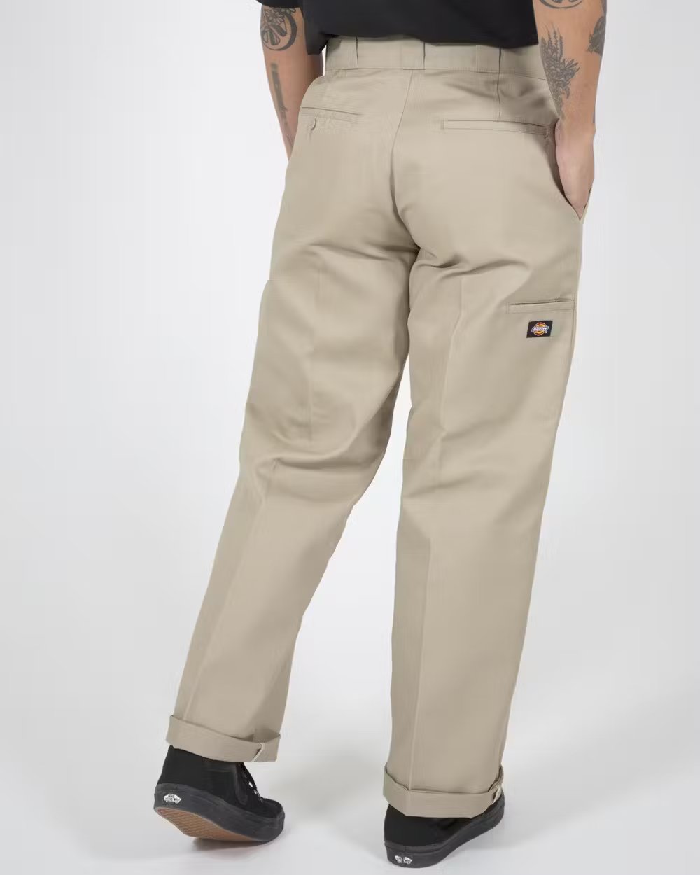 DICKIES 85283 Loose Fit Double Knee Pants - Khaki - VENUE.