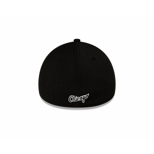NEW ERA Chicago White Sox 3930 Stretch Fit Cap - Black - VENUE.