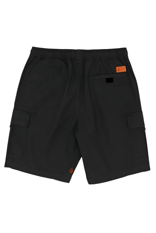 VOLCOM March Hybrid 20inch Mens Work Shorts - Black
