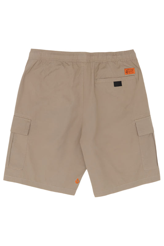 VOLCOM March Hybrid 20inch Mens Work Shorts - Brindle