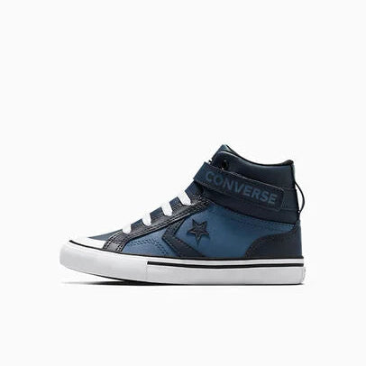 CONVERSE Pro Blaze Strap Youth Hi Shoe - Midnight Pass/Lakeside Blue/White