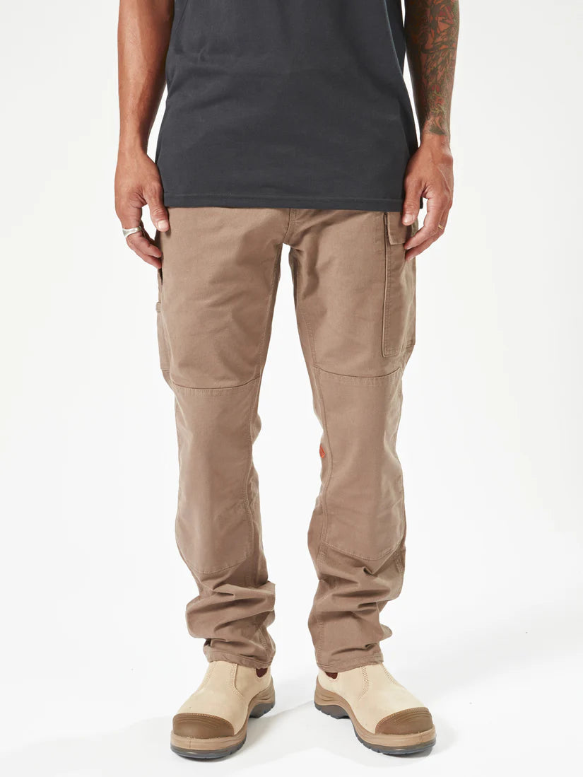 VOLCOM Caliper Mens Work Pant - Brindle
