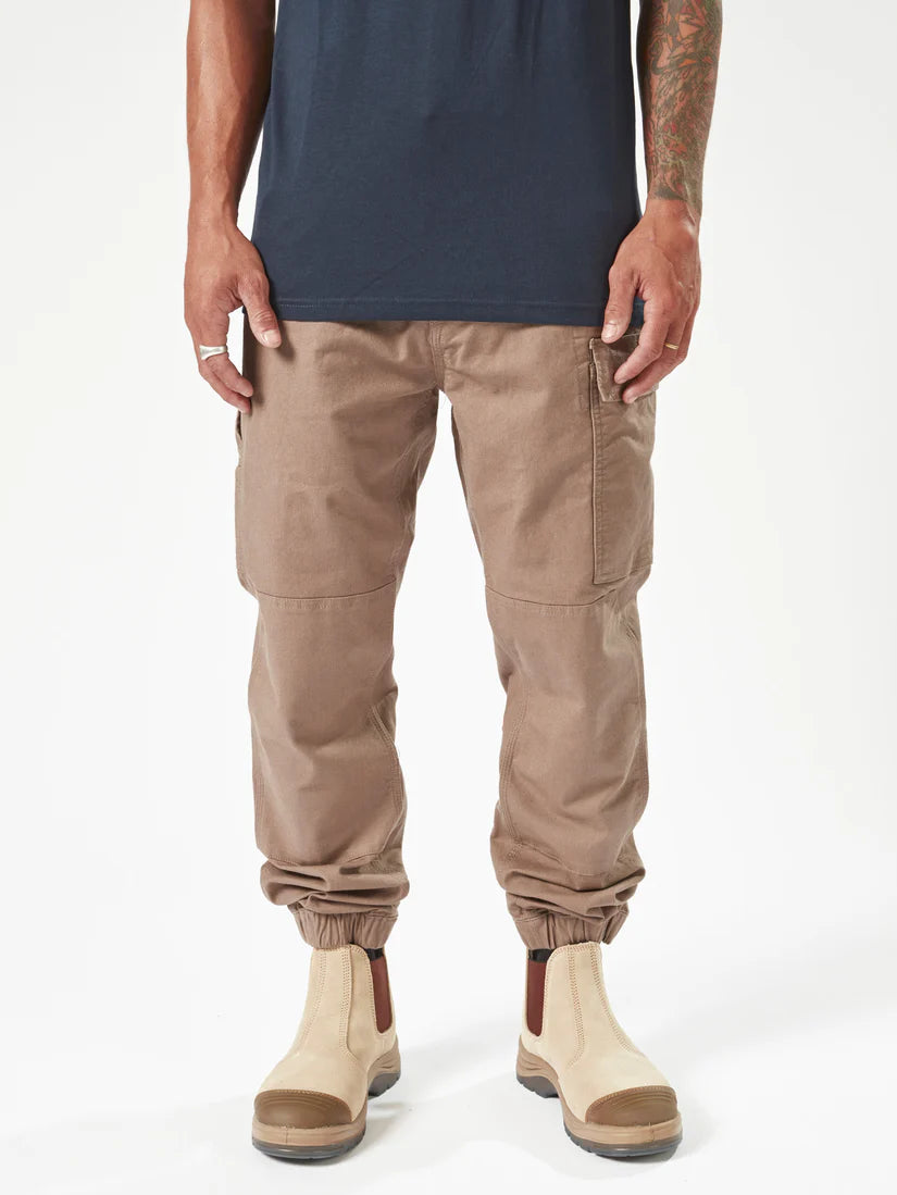 VOLCOM Caliper Mens Cuffed Work Pant - Brindle