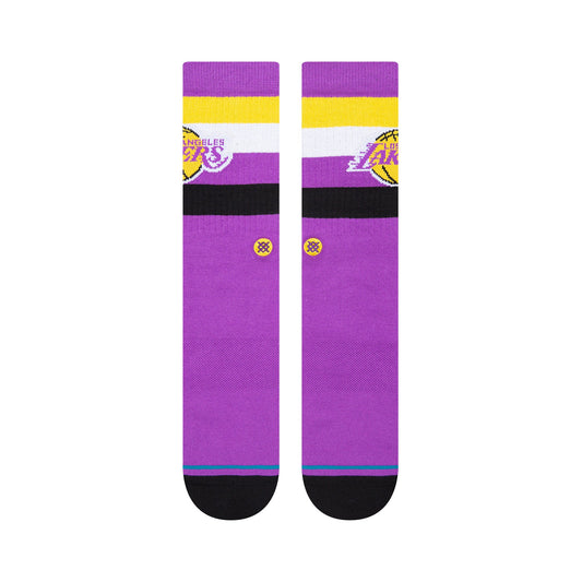 STANCE Lakers ST 1pk Crew Socks - Purple