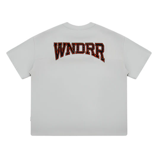 WNDRR Arc Heavy Weight Mens Tee - Oyster