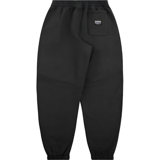 WNDRR Halo Mens Baggy Trackpant - Faded Black