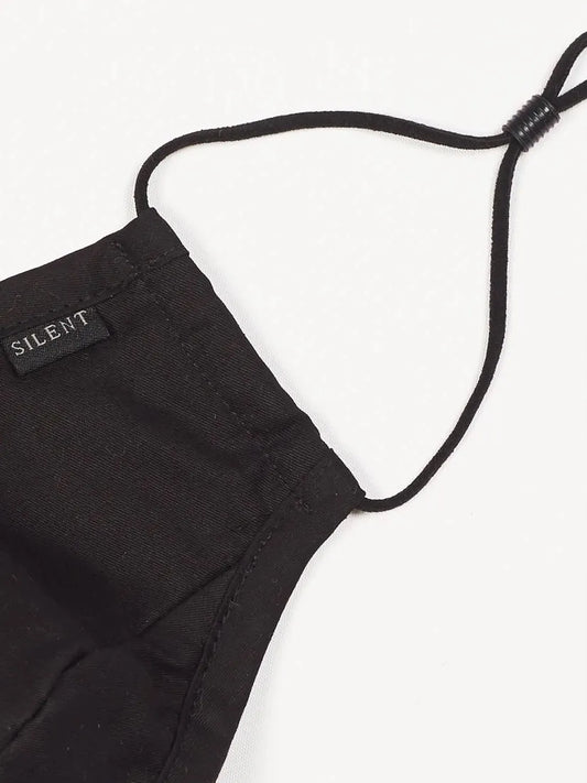 SILENT THEORY Silent Face Mask - Black