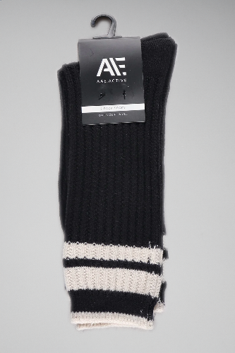 ALL ABOUT EVE Active Womens 2pk Crew Socks - Black