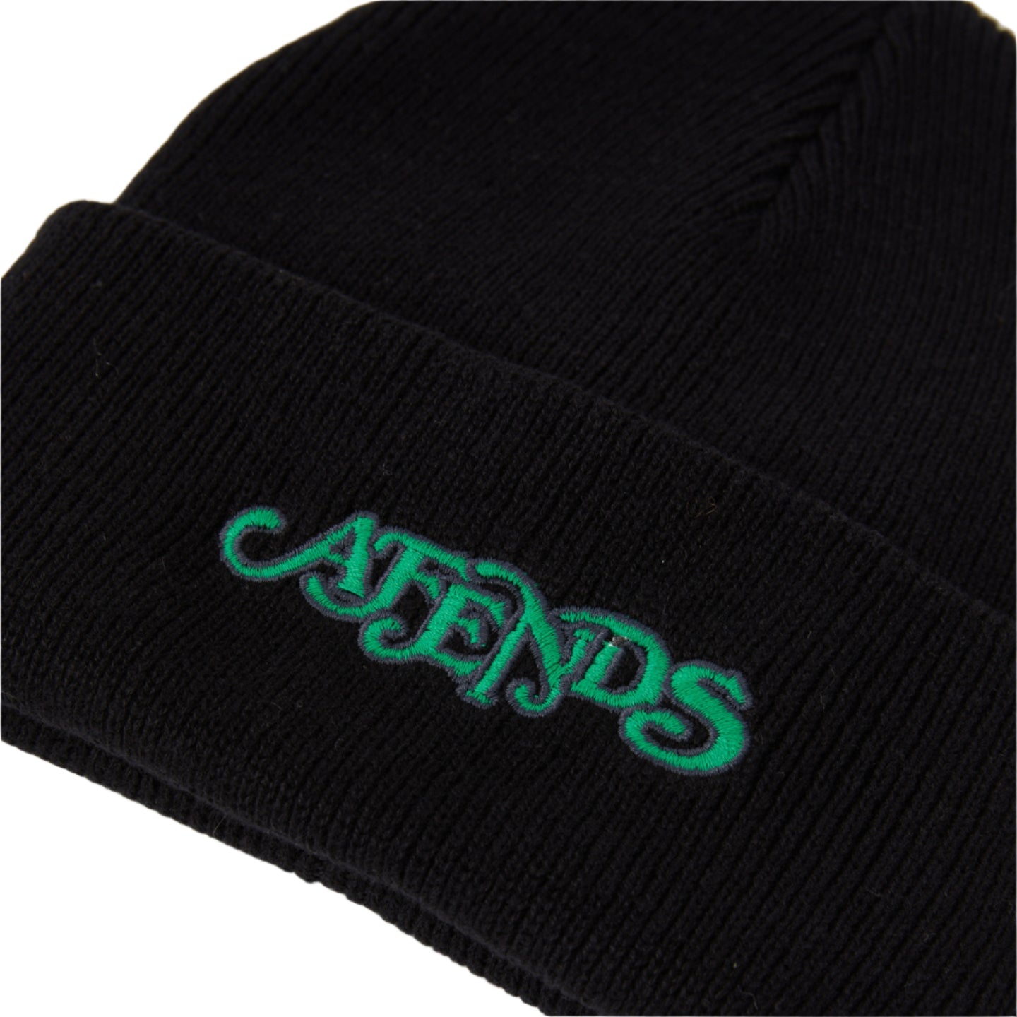 AFENDS Break Through Recycled Knit Beanie - Black