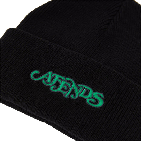 AFENDS Break Through Recycled Knit Beanie - Black