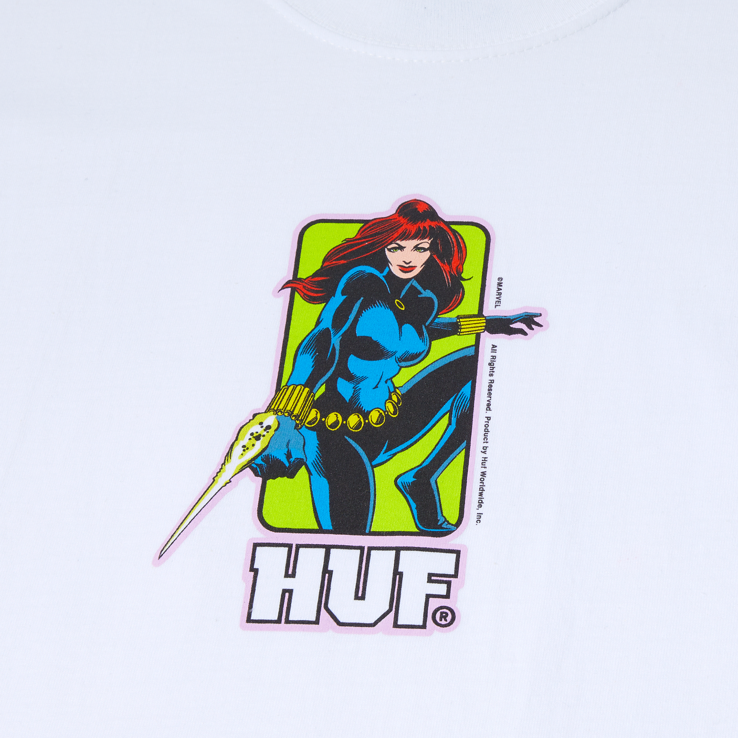 HUF Black Widow Mens Tee - White