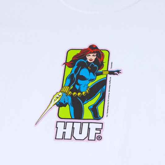 HUF Black Widow Mens Tee - White