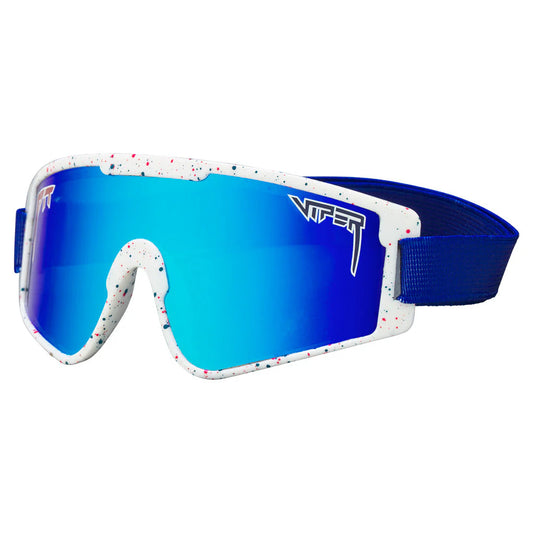 PIT VIPER The Merica Baby Vipes Sunglasses - White/Blue