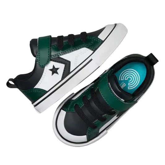 CONVERSE Pro Blaze Strap Infant Low Shoe - Green Envy/Black/White