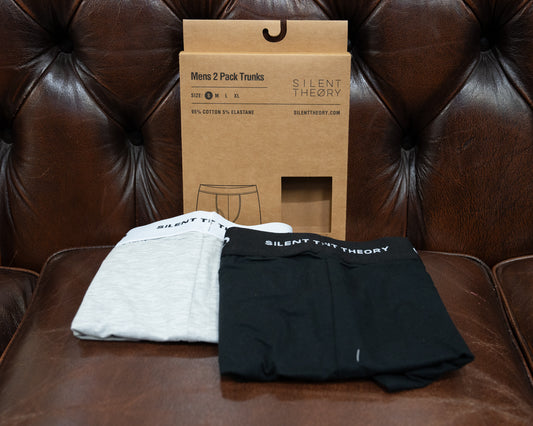 SILENT THEORY Mens 2pk Trunks - Multi