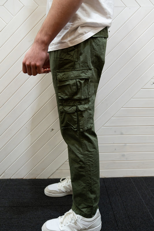 ST GOLIATH Harness Mens Cargo Pants - Khaki