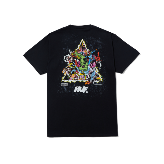 HUF Cosmic Assemblage Mens Tee - Black