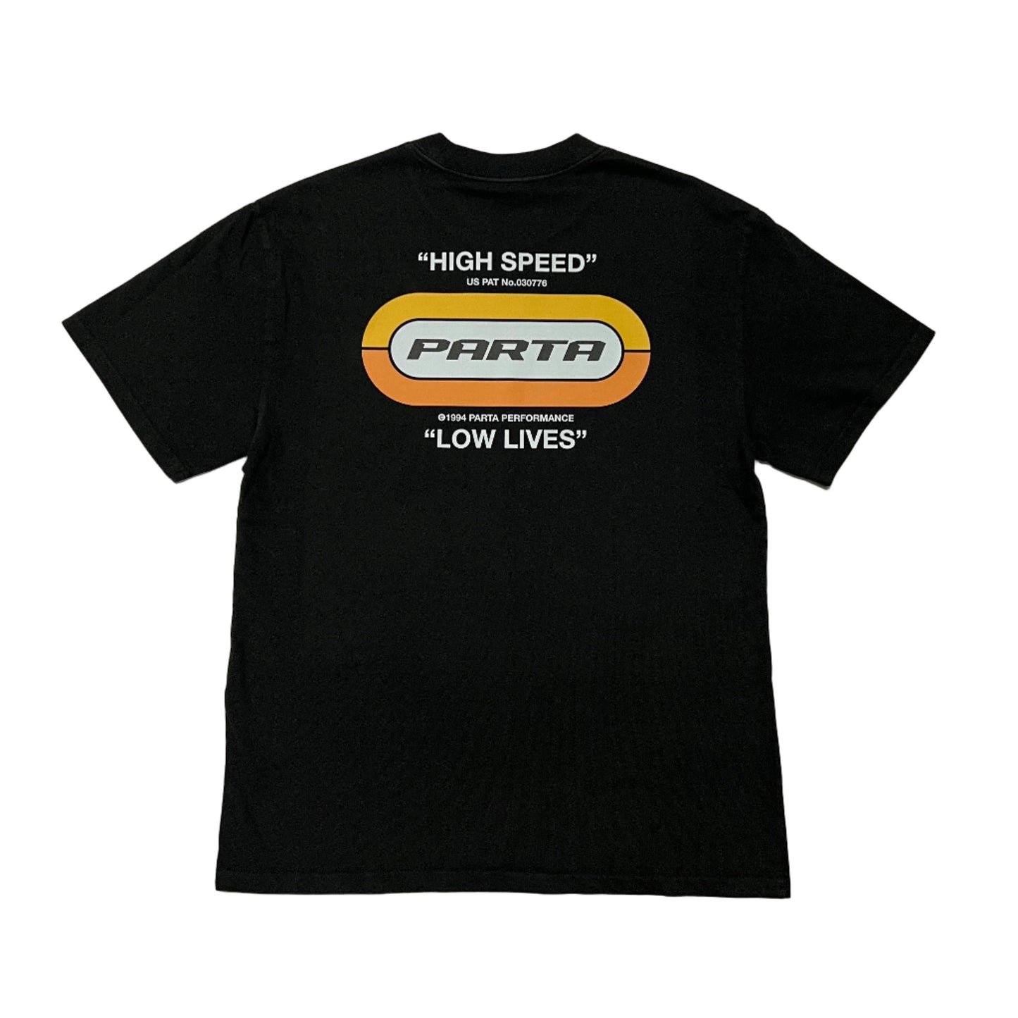 PARTA Cruiser Heavy Weight Faded Tee - Faded Black