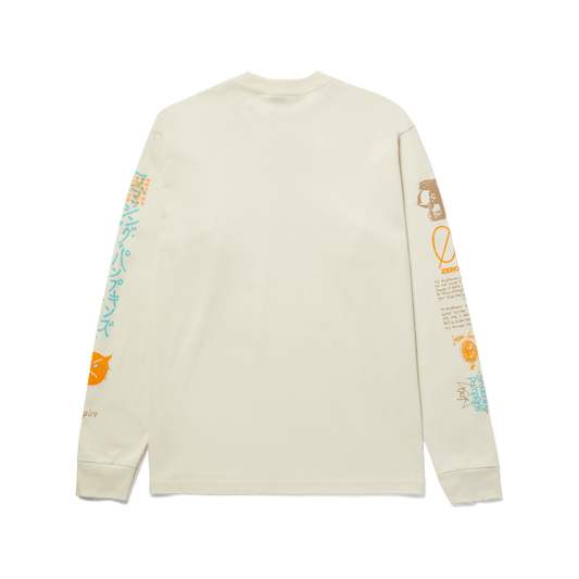 HUF Crush Mens L/S Tee - Bone