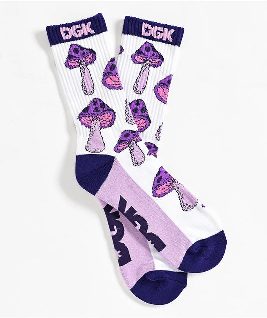 DGK Gooms Crew Socks - White