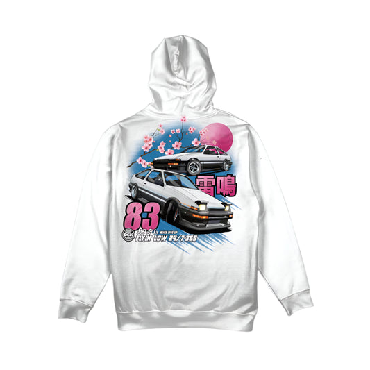 DGK Akina Pass Mens Hoodie - White