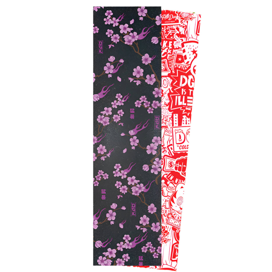 Two patterned items side by side on a white background