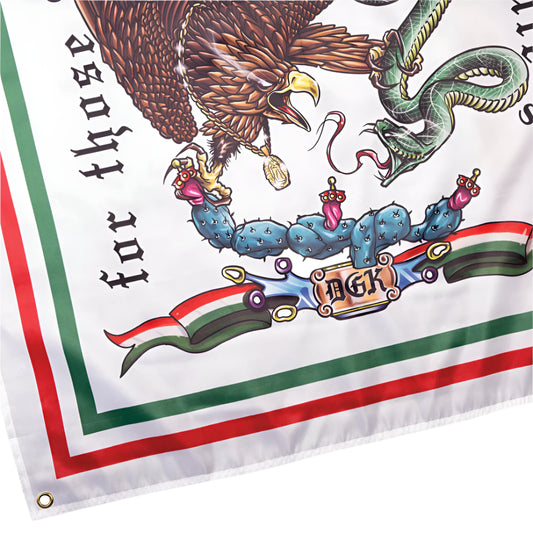 DGK Guerrero Wall Banner - White
