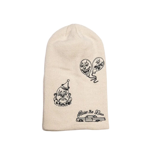DGK Clownin Ski Mask - Cream