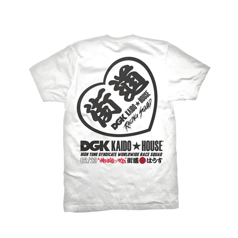 DGK x Kaido House Konbini Mens Tee - White