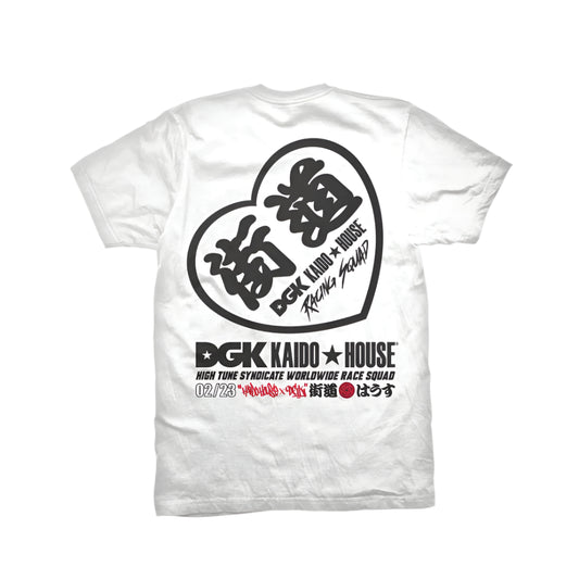 DGK x Kaido House Konbini Mens Tee - White