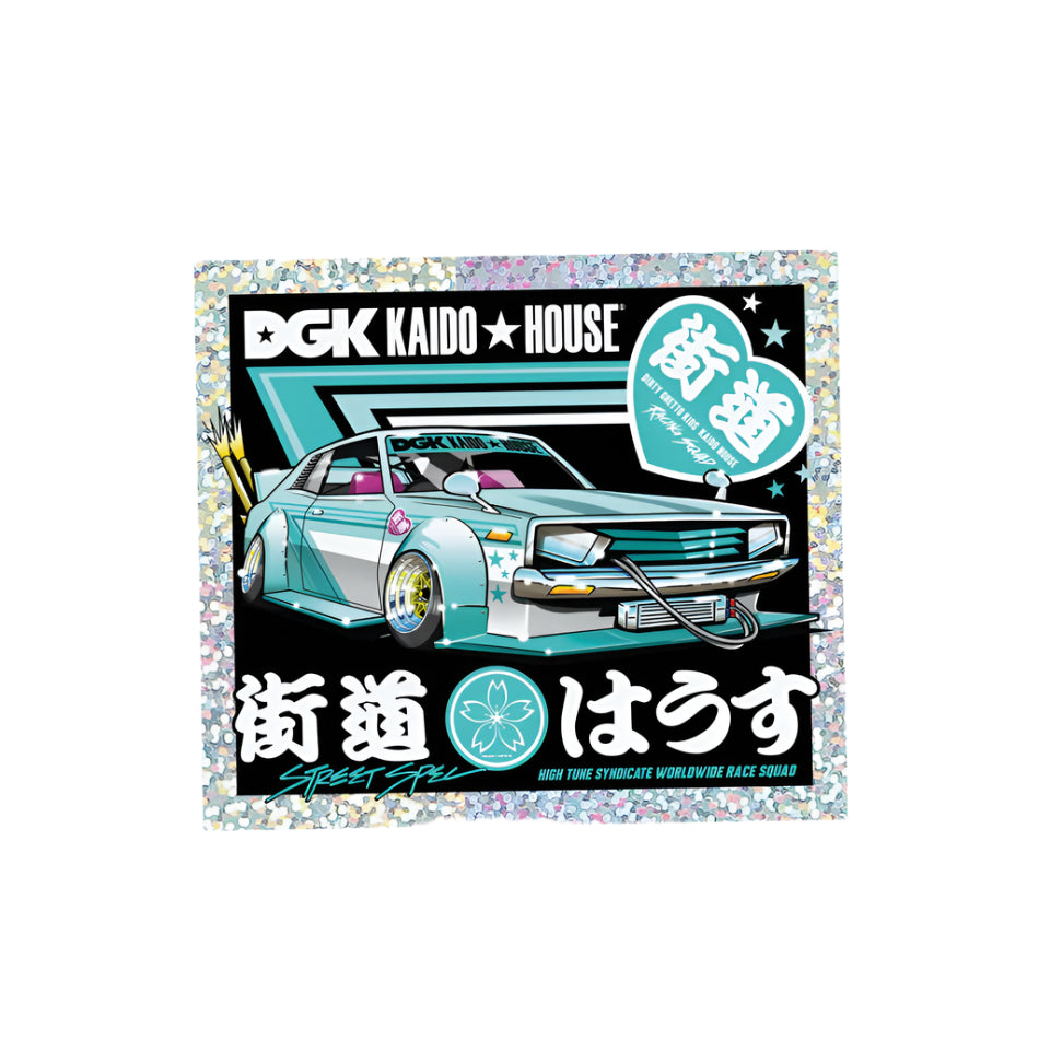 DGK x Kaido House Zokusha Sticker - Multi
