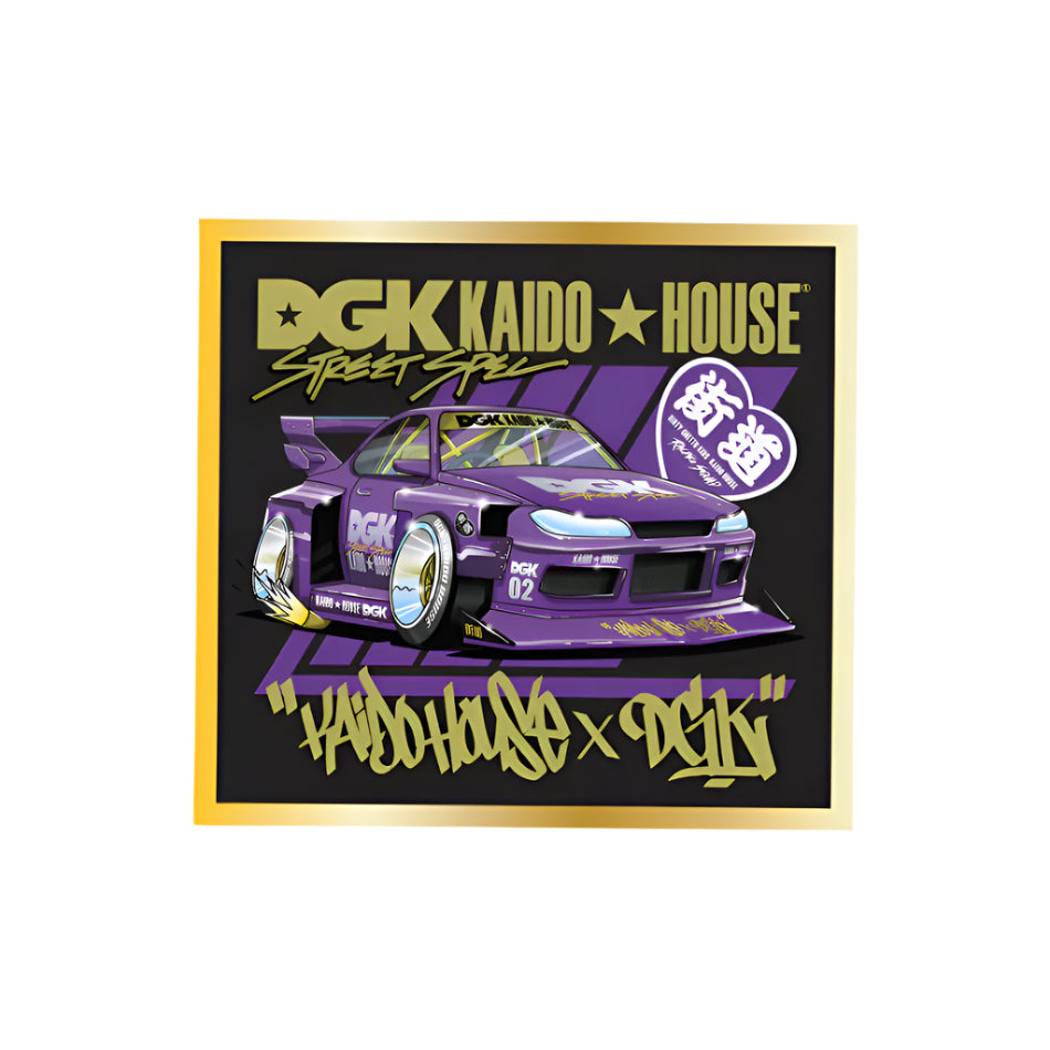 DGK x Kaido House Roulette Racer Sticker - Multi