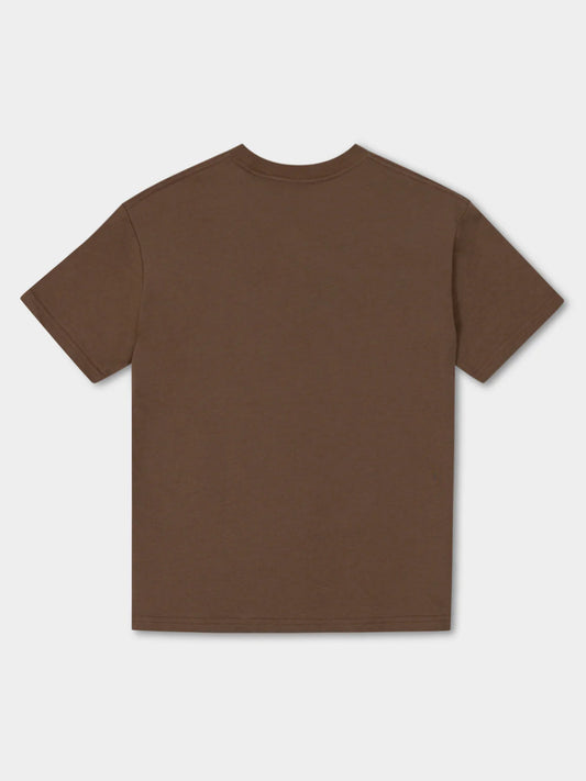 DICKIES Rattler 450 Mens Relaxed Fit Tee - Timber Brown