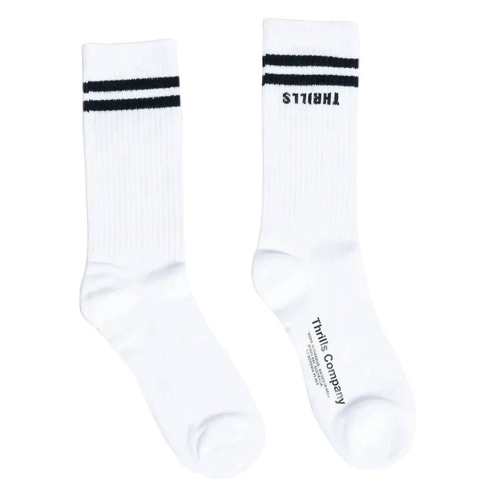 THRILLS Minimal Thrills 5pk Socks - White