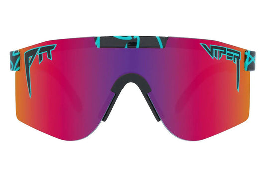 PIT VIPER The Voltage Double Wide Sunglasses - Polarized Pink/Purple