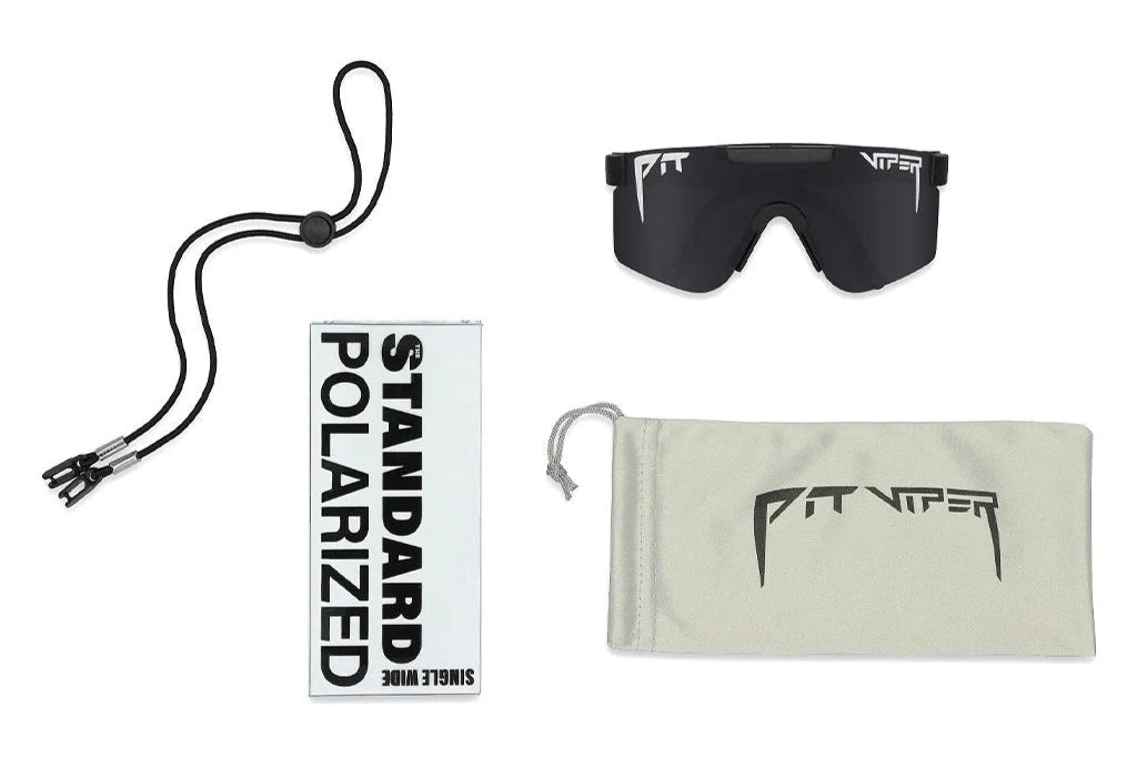 PIT VIPER The Standard Sunglasses - Polarized Smoke