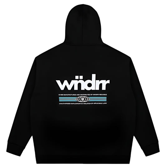WNDRR Lodge Mens Hoodie - Black