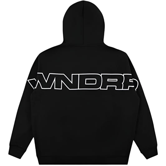 WNDRR Patron Mens Hoodie - Black