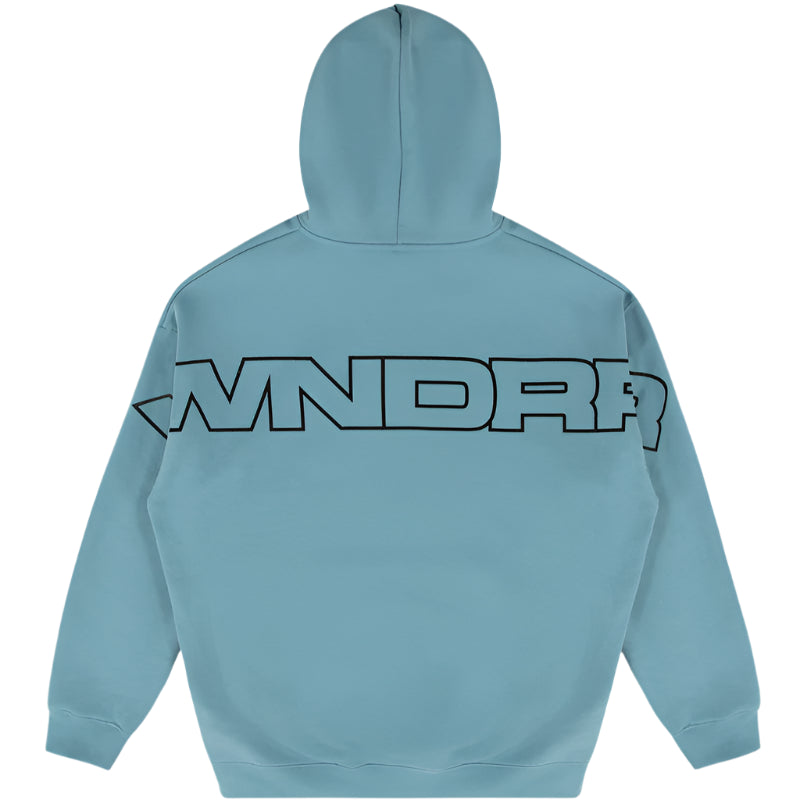 WNDRR Patron Mens Hoodie - Dusk Blue