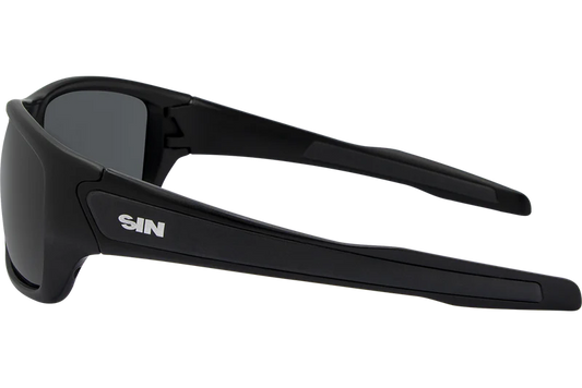 SIN Formation Polarised Sunglasses - Matt Black/Smoke
