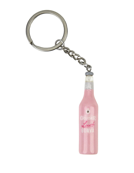 GILROY CO. Vodka Cruiser Guava Keychain - Pink