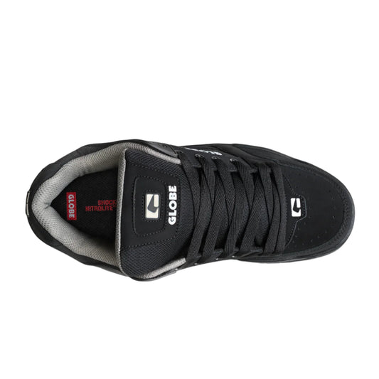 GLOBE Tilt Mens Low Shoe - Black/Black TPR