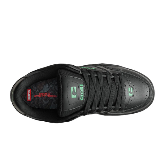 GLOBE Tilt Mens Low Shoe - Black/Green/Mosaic
